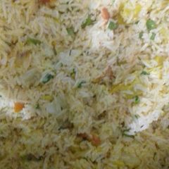 A picture of Mix Veg Peas Pulav.