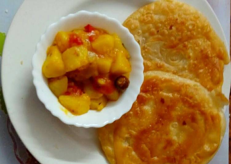 Easiest Way to Make Super Quick Homemade Dhakaiparatha(snacks)