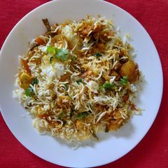 A picture of Veg Dum Biryani.