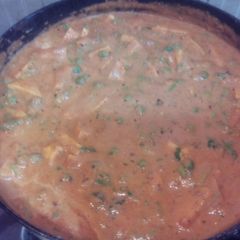 A picture of Restaurant Special Paneer Mutter Rich Dish.