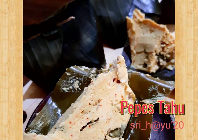 Resep Pepes Tahu Sehat Anti Gagal