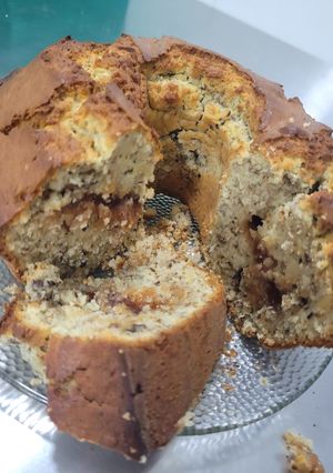 Una foto de Budín de Naranja, nuez y membrillo