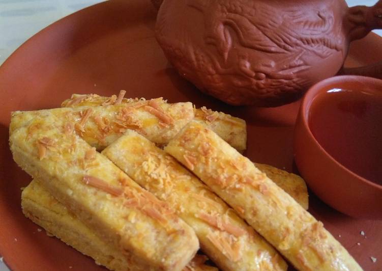Resep 🧀Baked Cheese Stick Anti Gagal