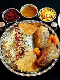 عکسی از دستور باقالی پلو با ماهیچه گوساله