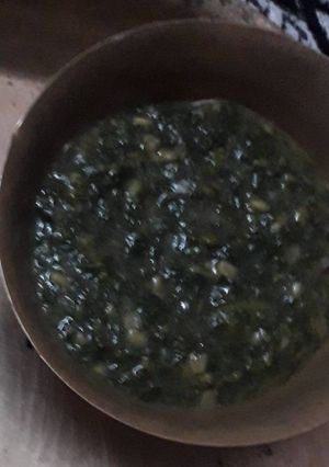 A picture of Dal- palak.