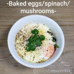 A picture of Individual egg bake.