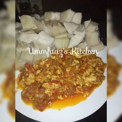 A picture of Egg sauce.