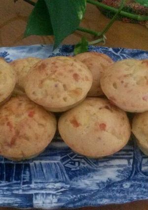 Una foto de Budíncitos de cebolla y ají morron