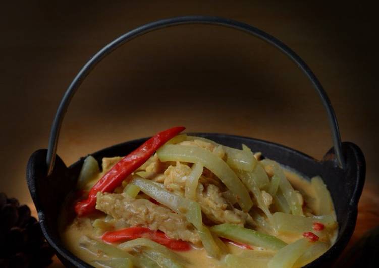 Lodeh tempe labu Siam