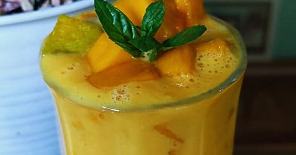 Resep Smoothies Mangga Yoghurt oleh Dika Mutiara Cookpad