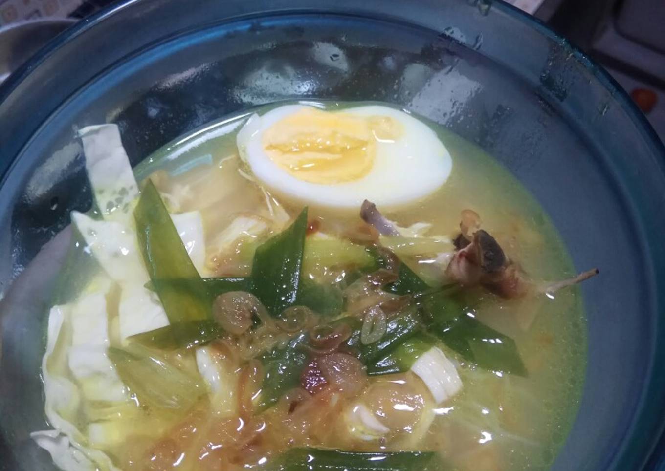 Soto ayam bening