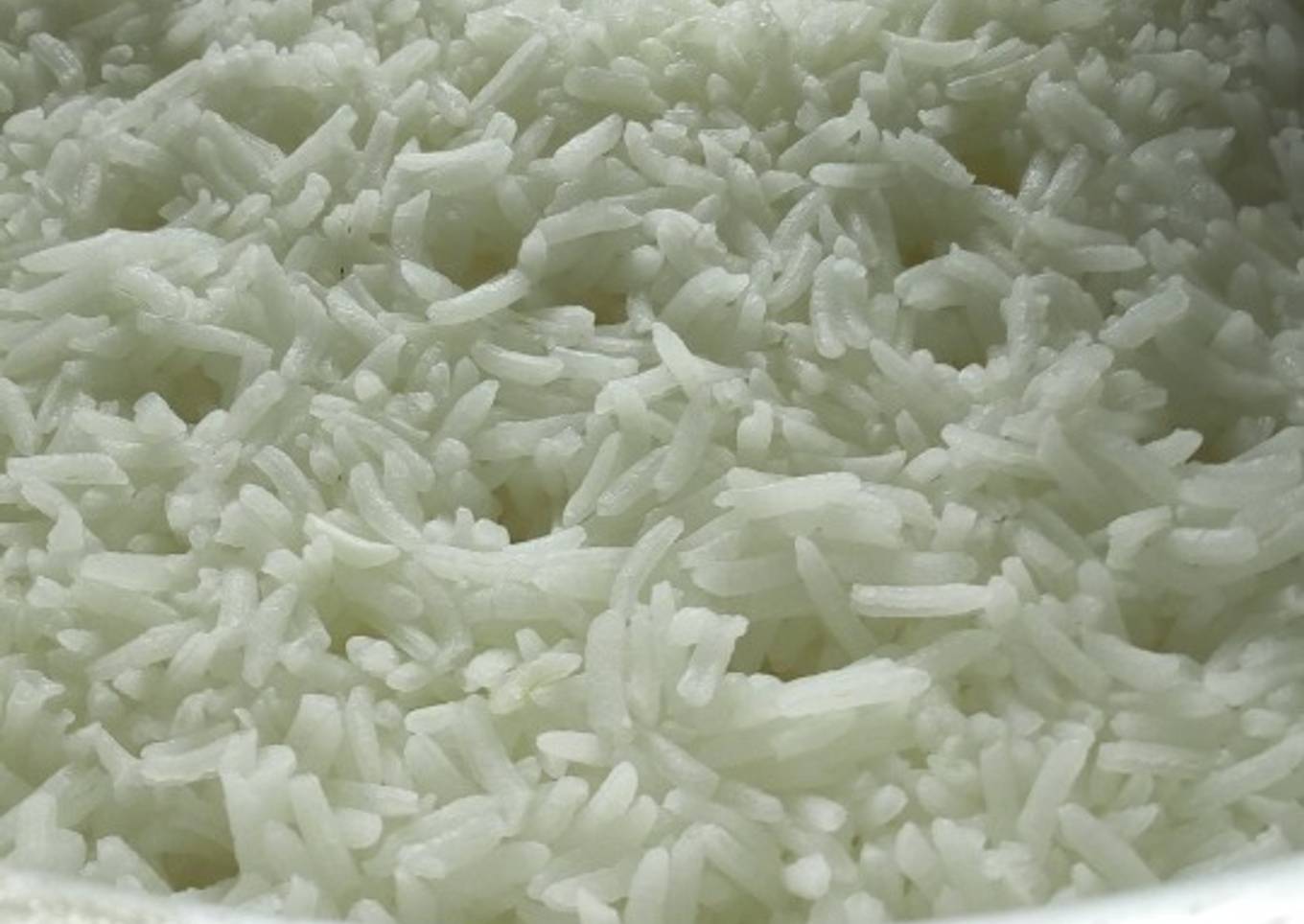 Steamed rice