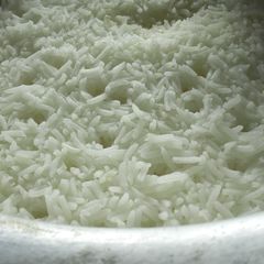 A picture of Steamed rice.