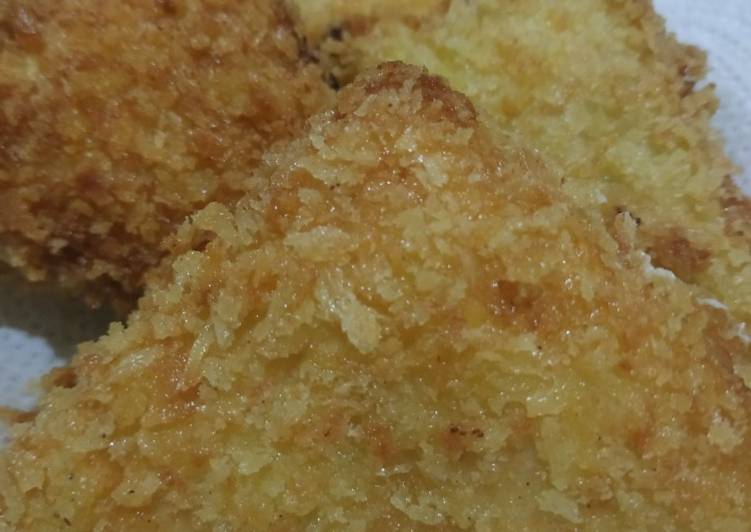 Resep Roti Goreng Kornet Keju Anti Gagal