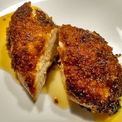 A picture of 15 minute hot and sweet chicken.