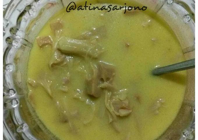 Resep Sayur Gori/ Nangka Muda Bumbu Kuning oleh Atina Hasanah Sarjono