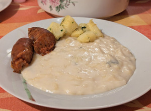 Spárgatök főzelék recept fotója