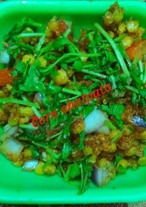 A picture of Corn chatpata.