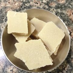 A picture of Kaju barfi#modak.
