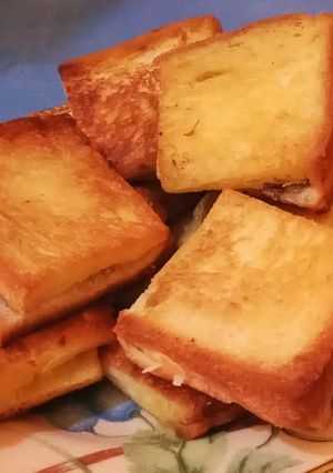 Foto resep Roti Bakar Keju Cokelat Teflon