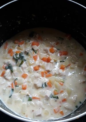 Foto resep Cream soup chicken