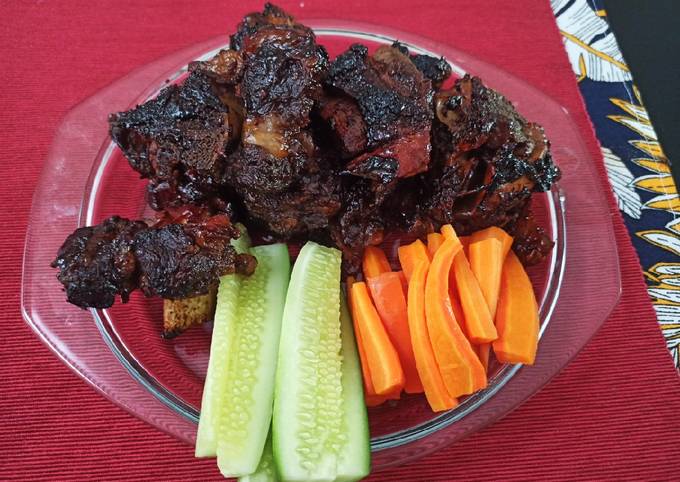 Mudah Banget Membuat Resep Iga bakar madu presto