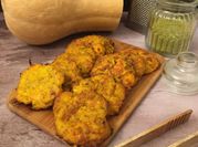 Una foto di frittelle di zucca