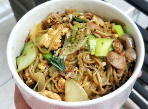 Foto resep Mie goreng nyemek Lemonilo