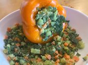 A picture of arabic salad