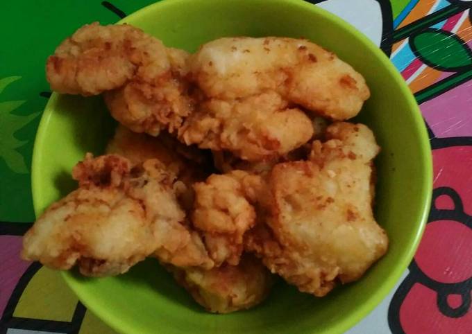 Ayam krispi simple no ribet