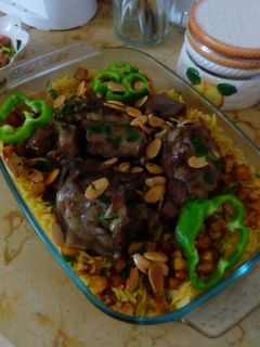 صورة لوصفة كبسة باللحمة