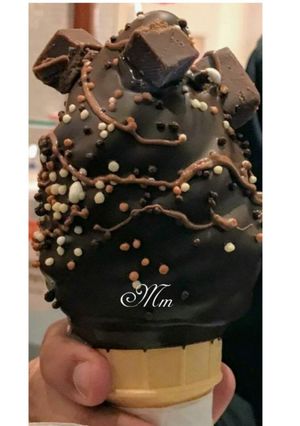 A picture of Chocolate-Banana Ice cream.