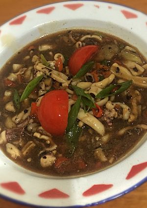 Foto resep Cumi Lada Hitam