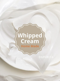 Foto resep Whipped Cream Home Made