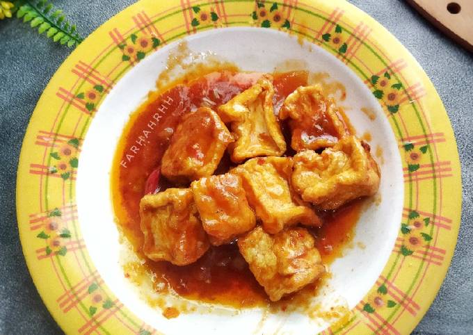 Resep Tahu Saos Padang Anti Gagal