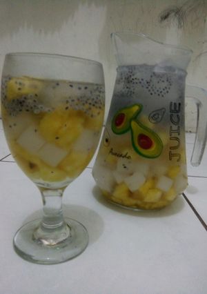 Foto resep Nata de Coco kw selasih #BikinRamadhanBerkesan