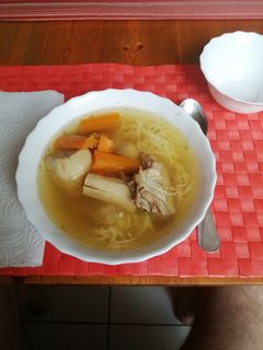 Tyúkhúsleves recept fotója
