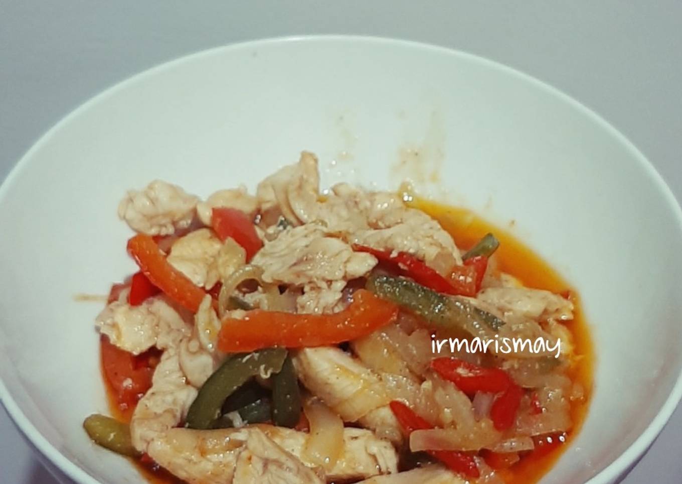 163. Tumis Ayam Paprika