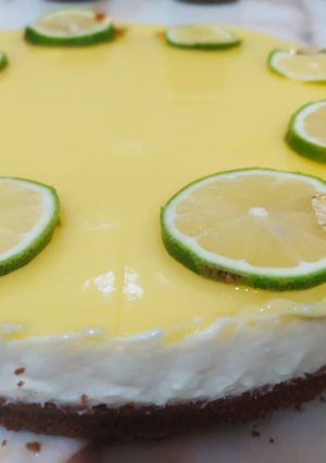 صورة لوصفة تشيز كيك بالليمون 🍋🍋