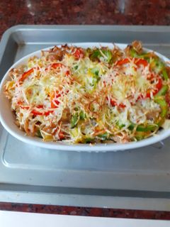 હોલ વ્હીટ પેને પાસ્તા વીથ વ્હાઇટ સોસ (Whole Wheat Penne Pasta White Sauce Recipe In Gujarati) રેસીપી મુખ્ય ફોટો