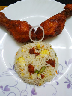 சிக்கன் பிரைட் ரைஸ் செய்முறை முக்கிய புகைப்படம்