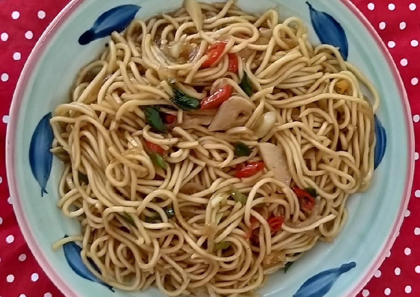 Oseng Mie Pedas Manis
