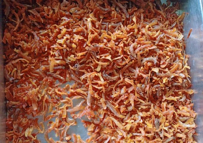 Wajib coba! Bagaimana cara membuat Sambel goreng kering ubi  nagih banget