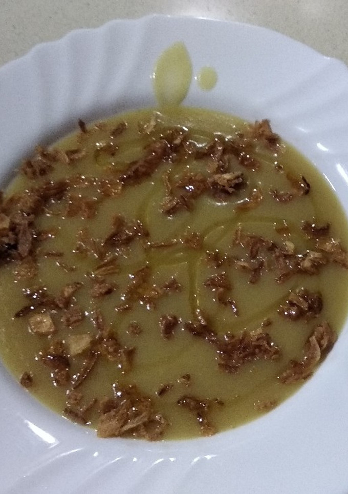 Una foto de Crema de patatas picantes