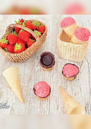 Une photo de Glace au yaourt