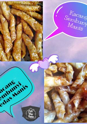 Foto resep Kacang sembunyi manis & pedas manis 😋
