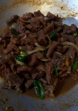 Foto resep Beef teriyaki ala2 hokben,,
