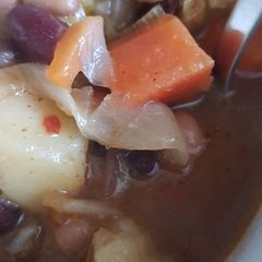A picture of Mixed bean soup.