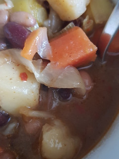 A picture of Mixed bean soup.
