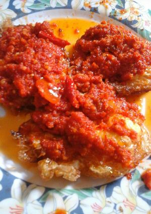Foto resep Balado Telur Ceplok